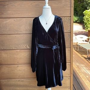 ALC NEW w/tags Velvet Wrap Dress